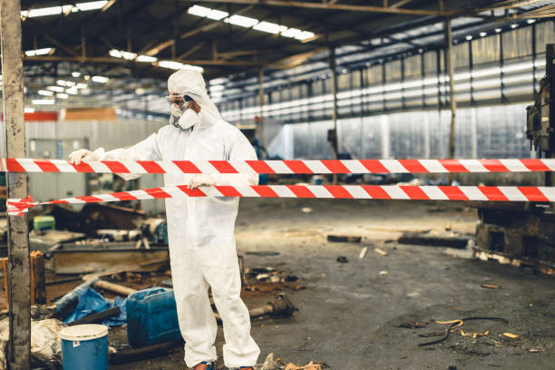 Professional Unattended Death Cleanup technician working in Johnson, NE